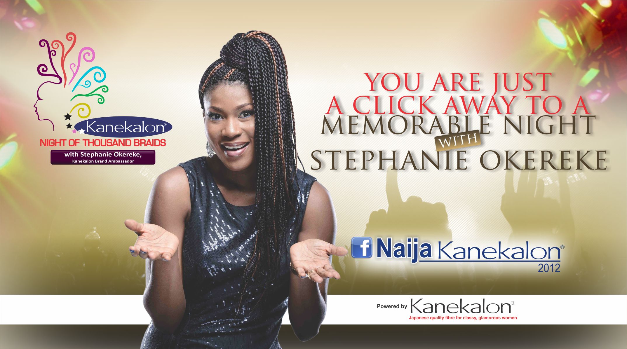 Winners of A Memorable Kanekalon Night with Stephanie!